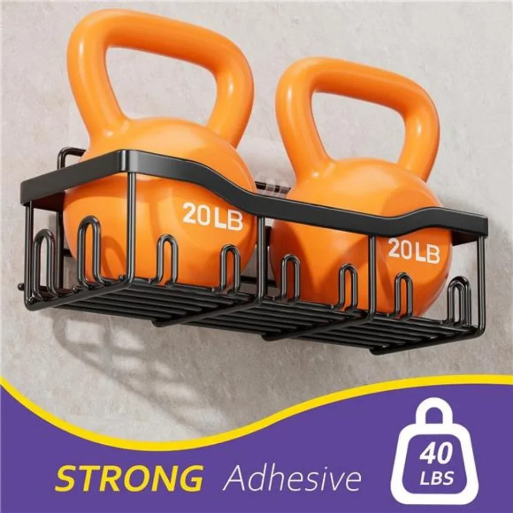 Shower Caddy Organizer 5 Pack, Self Adhesive Shelves Basket for Bathroom Storage
